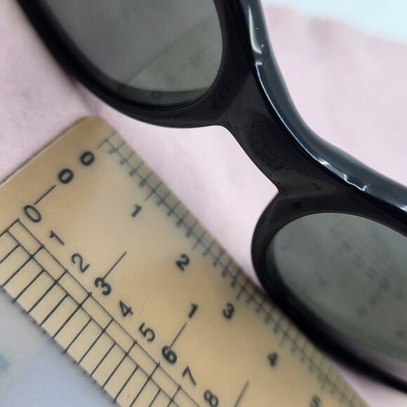 Vintage 80s Ray Ban B&L PSAS BLACK Outsider Sport Wayfarer Sunglasses Wrap - Picture 14 of 16